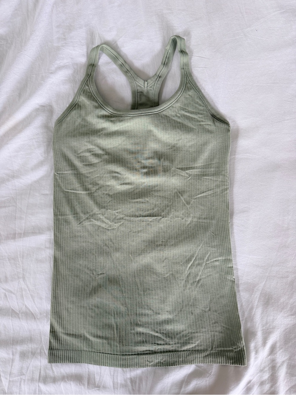 Lululemon Ebb to Street Tank Sage Green Size 6
